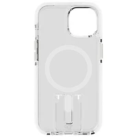 tech21 Evo Crystal Kick Fitted Hard Shell Case with MagSafe for iPhone 15/14/13 - White