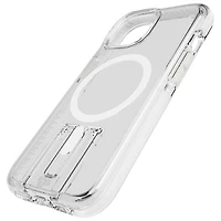 tech21 Evo Crystal Kick Fitted Hard Shell Case with MagSafe for iPhone 15/14/13 - White