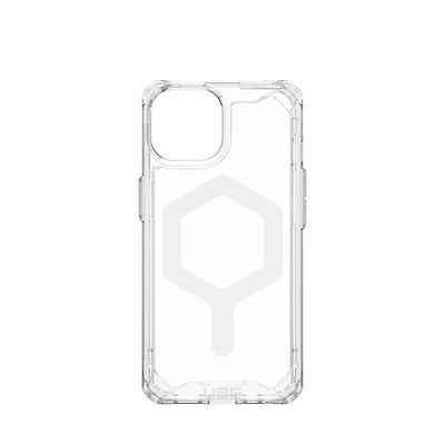 UAG Armor Fitted Hard Shell Case with MagSafe for iPhone 15/14/13 - Clear