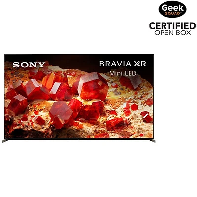 Boîte ouverte - Téléviseur intelligent Google HDR mini-DEL UHD 4K de 65 po de Sony (XR65X93L) - 2023
