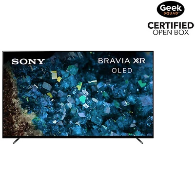Boîte ouverte - Téléviseur intelligent Google HDR DELO UHD 4K de 55 po de Sony (XR55A80L) - 2023
