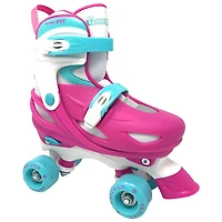 Patins à quatre roulettes réglables de Chicago - Rose - Taille J10-J13