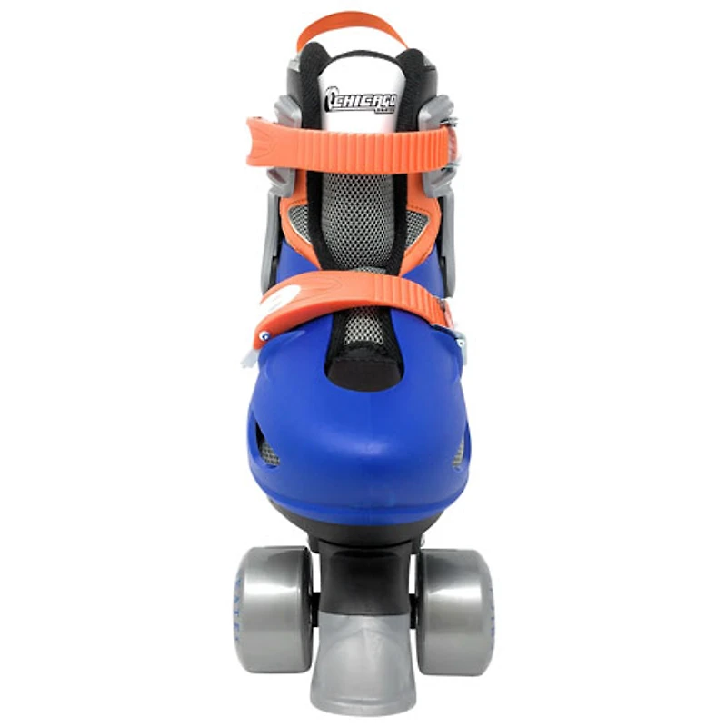 Chicago Adjustable Quad Roller Skates - Blue - Size J10-J13