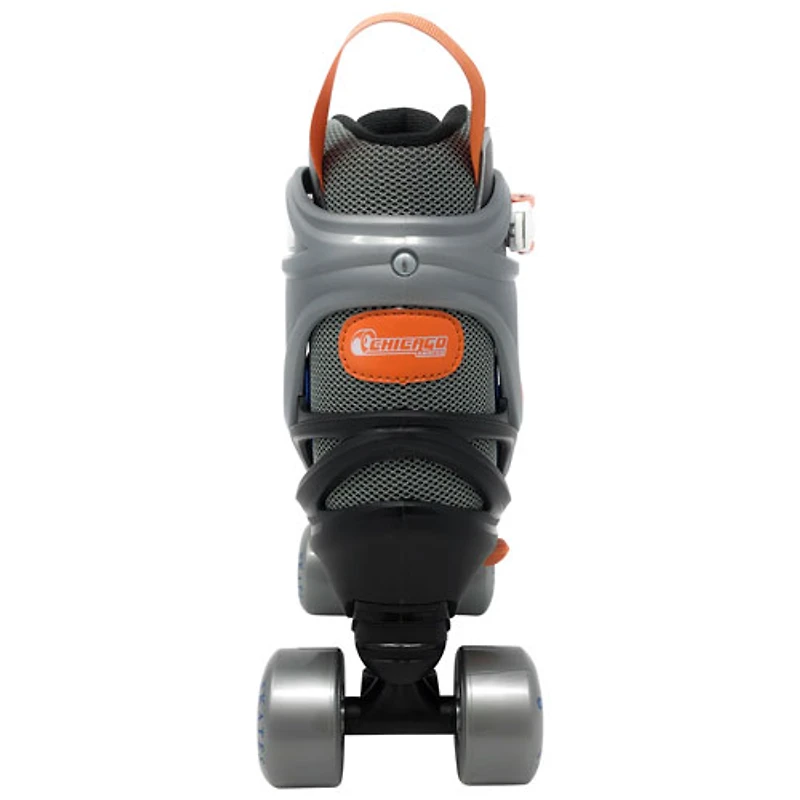 Chicago Adjustable Quad Roller Skates - Blue - Size J10-J13