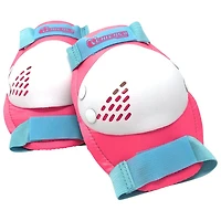 Ensemble avec patins à roues alignées d'entraînement 2-en-1 de Chicago - Rose - Taille J10-J13