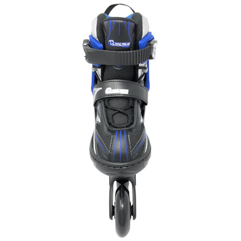 Patins à roues alignées réglables MA7 de Chicago - Bleu - Taille 5-9
