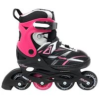 Patins à roues alignées réglables MA7 Chicago - Rose - Taille J13-4