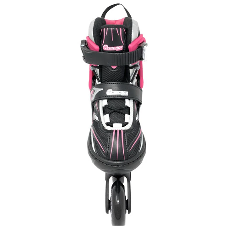 Patins à roues alignées réglables MA7 Chicago - Rose - Taille J13-4