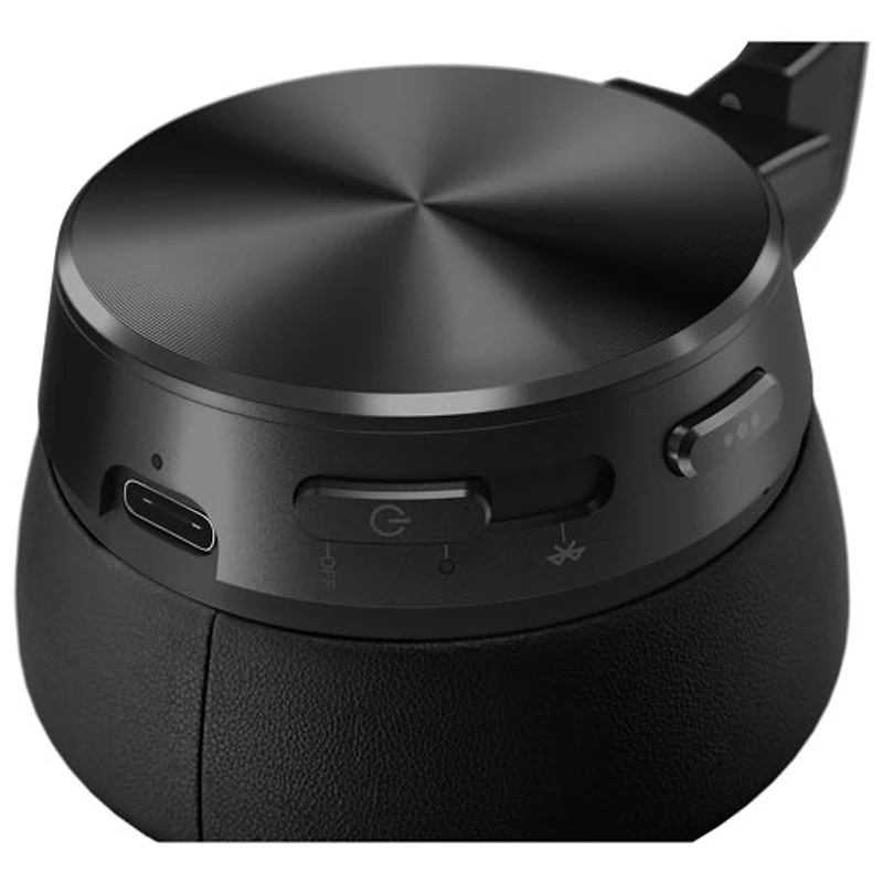 Casque d'écoute Bluetooth à suppression active du bruit Yoga de Lenovo - Noir