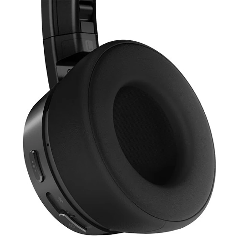 Casque d'écoute Bluetooth à suppression active du bruit Yoga de Lenovo - Noir