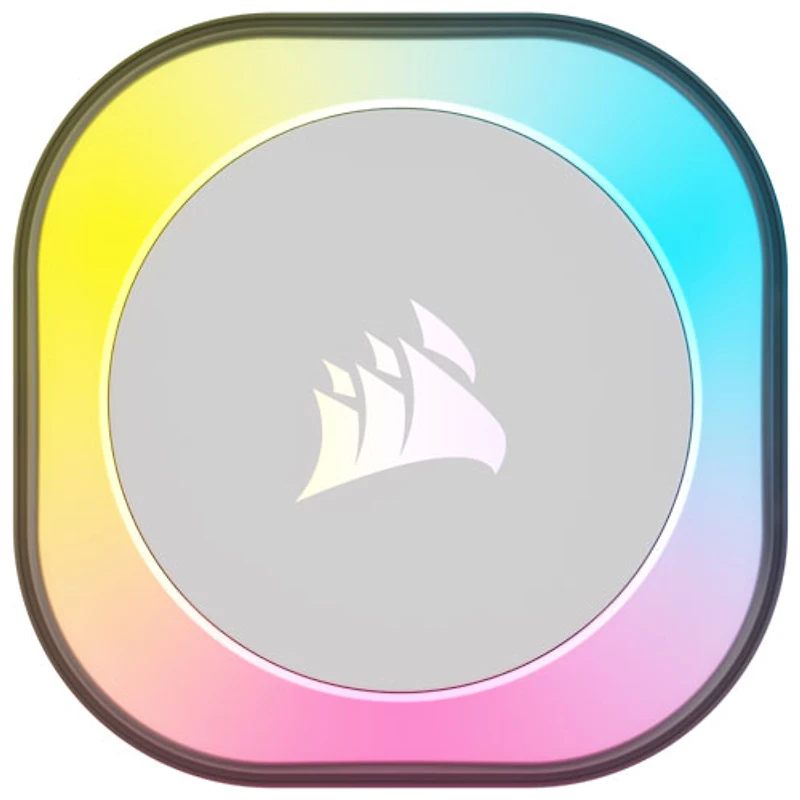 Système de refroidissement liquide de 360 mm RVB pour processeur iCUE LINK H150i de Corsair - Blanc