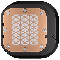 Système de refroidissement liquide de 240 mm RVB pour processeur iCUE LINK H100i de Corsair - Noir