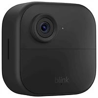 Caméra de surveillance IP supplémentaire sans fil HD intégrale 1080p d'extérieur 4 de Blink - Noir
