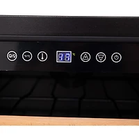 Cellier de 50 bouteilles de Vinturi (WCR506) - Acier inoxydable noir