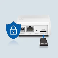 Ensemble avec sonnette à caméra vidéo sans fil Wi-Fi 2K Tapo D230S1 de TP-Link