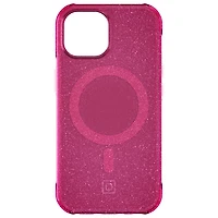 Étui rigide ajusté Forme d'Incipio avec MagSafe pour iPhone 16e/15/14/13 - Rose vif scintillant