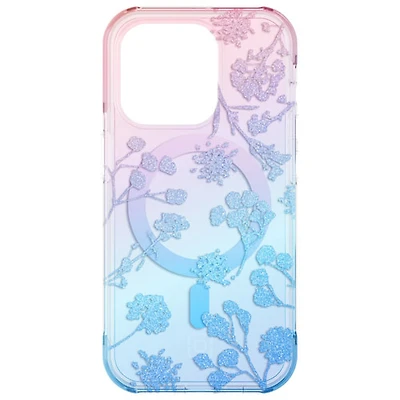 Étui rigide ajusté Forme d'Incipio avec MagSafe pour iPhone 15 Pro - Motif floral ombré