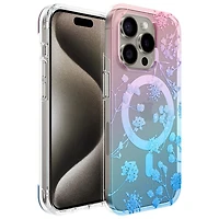Étui rigide ajusté Forme d'Incipio avec MagSafe pour iPhone 15 Pro - Motif floral ombré