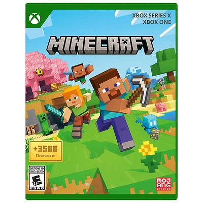 Minecraft: Bedrock Edition + 3500 Minecoins (Xbox Series X / Xbox One)