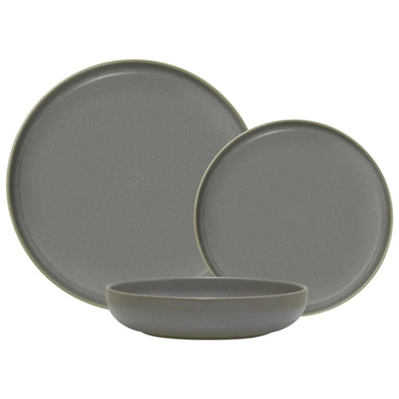 Mesa Ceramics Uno 12-Piece Stoneware Dinnerware Set - Cantera
