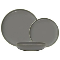 Mesa Ceramics Uno 12-Piece Stoneware Dinnerware Set - Cantera
