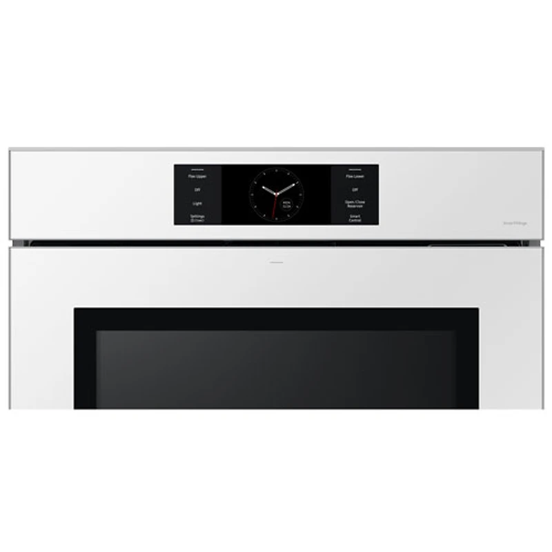 Four mural électrique double à convection véritable 5,1 pi³ 30 po de Samsung (NV51CB700S12AA) - Blanc épuré
