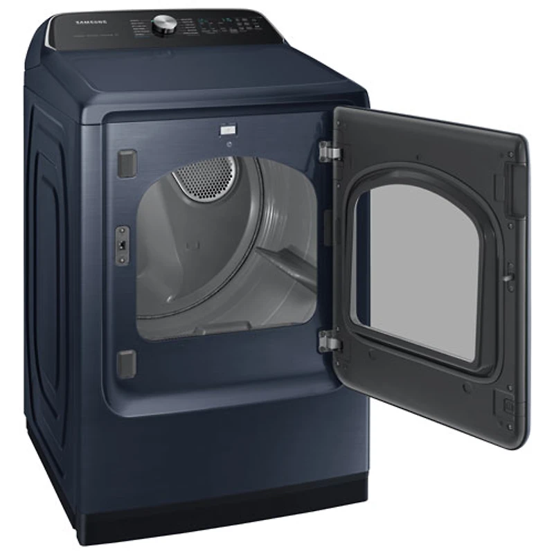 Sécheuse électrique à vapeur de 7,4 pi³ de Samsung (DVE54CG7155DAC) - Bleu marine