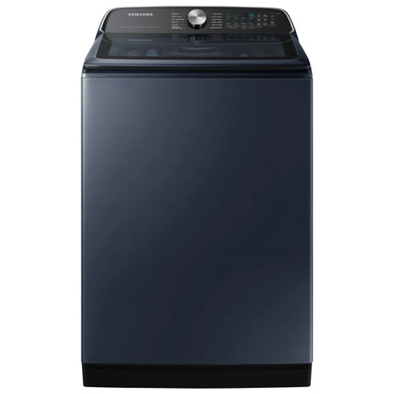 Laveuse à chargement par le haut avec agitateur 6,2 pi³ de Samsung (WA54CG7150ADA4) - Bleu marine brossé