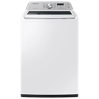 Laveuse à chargement par le haut de 5,3 pi³ de Samsung (WA46CG3505AWA4) - Blanc