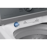 Laveuse à chargement par le haut de 5,3 pi³ de Samsung (WA46CG3505AWA4) - Blanc