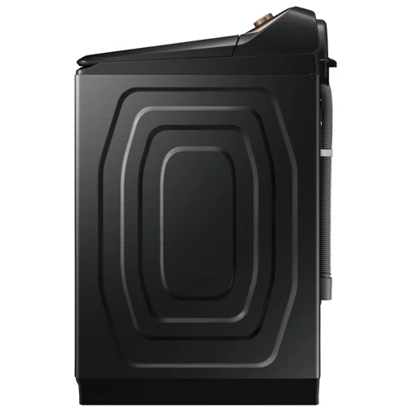 Laveuse à chargement par le haut de 6,2 pi³ de Samsung (WA54CG7550AVA4) - Noir brossé