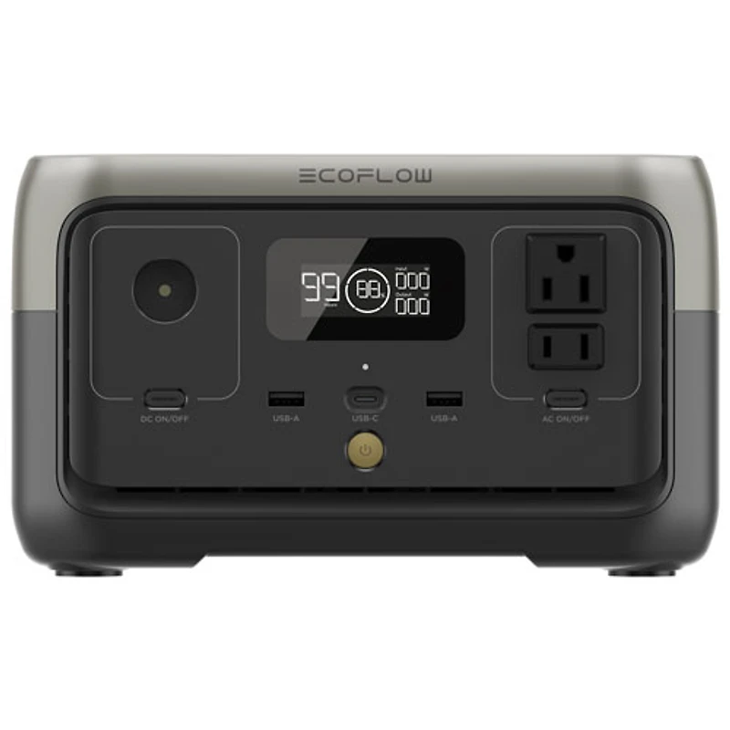 EcoFlow RIVER 2 Portable Power Station & 220 Watts Solar Panel Bundle