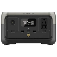 EcoFlow RIVER 2 Portable Power Station & 220 Watts Solar Panel Bundle