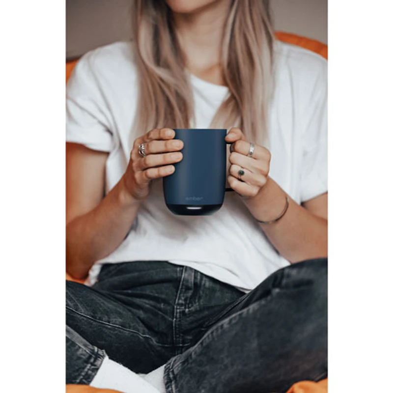 Tasse intelligente à température réglable Mug 2 de 414 ml (14 oz) d'Ember - Bleu