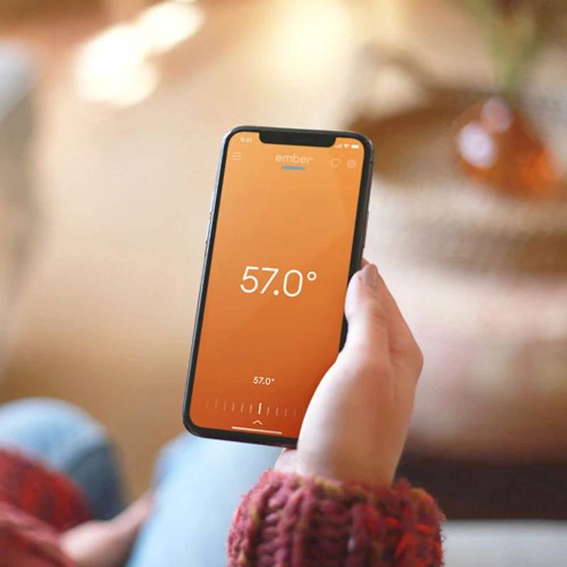 Tasse de voyage intelligente à température réglable de 355 ml (12 oz) Mug 2+ d'Ember - Noir