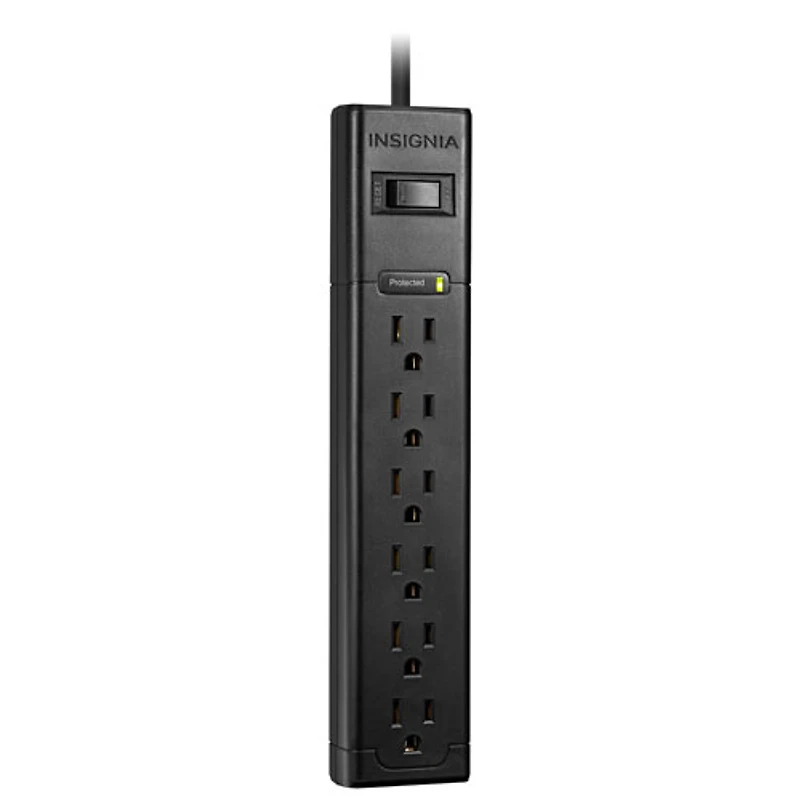 Insignia 6-Outlet Surge Protector - Only at Best Buy