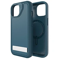 Étui rigide ajusté Everest Snap de ZAGG avec MagSafe pour iPhone 15 - Bleu marine