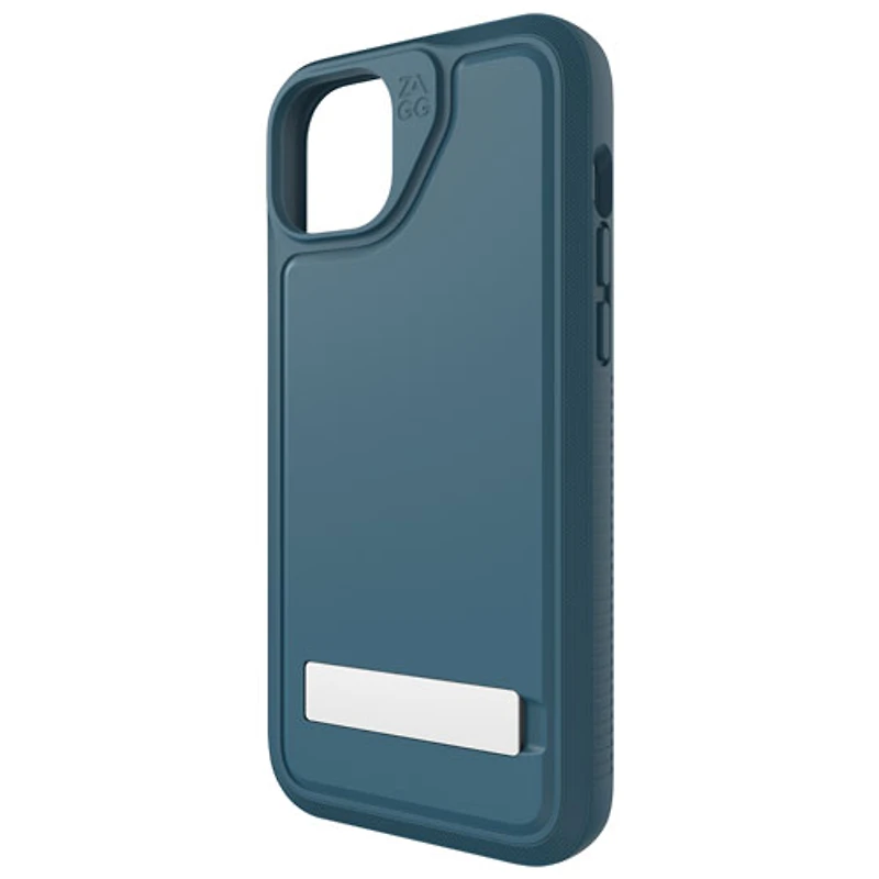 ZAGG Everest Snap Fitted Hard Shell Case with MagSafe for iPhone 15 Plus - Marine Blue