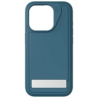 Étui rigide ajusté Everest Snap de ZAGG avec MagSafe pour iPhone 15 Pro - Bleu marine