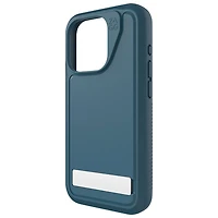 Étui rigide ajusté Everest Snap de ZAGG avec MagSafe pour iPhone 15 Pro - Bleu marine