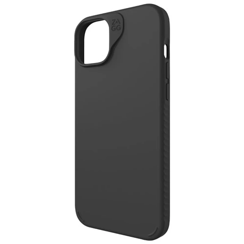 ZAGG Manhattan Snap Fitted Hard Shell Case with MagSafe for iPhone 15 Plus - Black