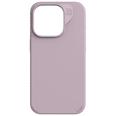 ZAGG Manhattan Snap Fitted Hard Shell Case with MagSafe for iPhone 15 Pro - Lavender
