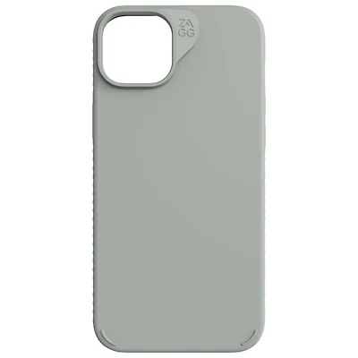 Étui rigide ajusté Manhattan Snap de ZAGG avec MagSafe pour iPhone 15 Plus - Sauge