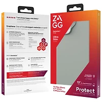 Étui rigide ajusté Manhattan Snap de ZAGG avec MagSafe pour iPhone 15 Plus - Sauge