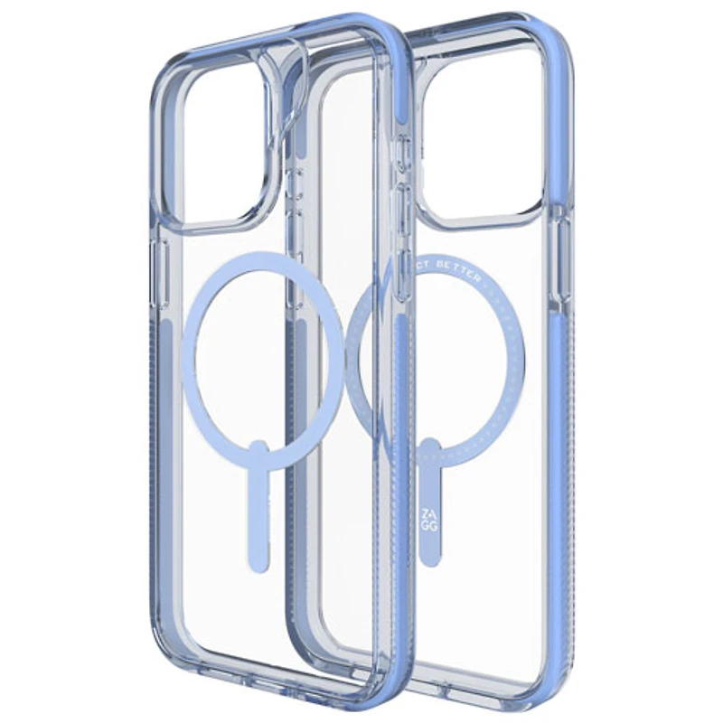 ZAGG Santa Cruz Snap Fitted Hard Shell Case with MagSafe for iPhone 15 Pro Max - Blue