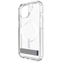 ZAGG Crystal Palace Snap Fitted Hard Shell Case with MagSafe for iPhone 15 - Clear