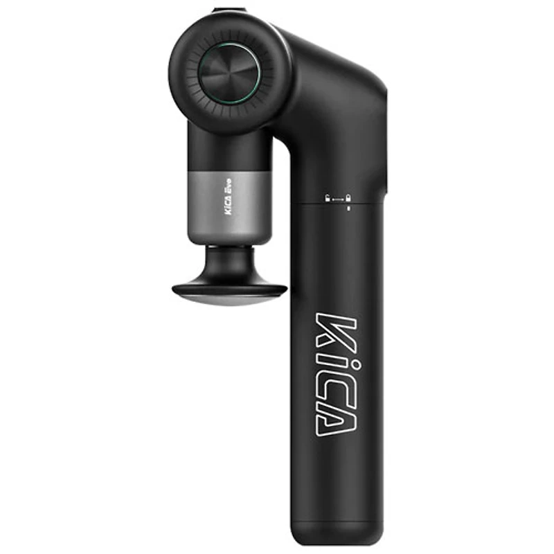 KICA Evo Professional Handheld Percussive Massage Device - Black