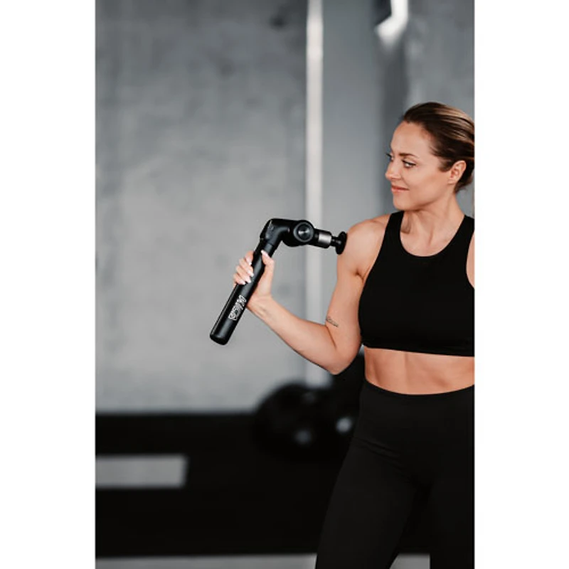 KICA Evo Professional Handheld Percussive Massage Device - Black