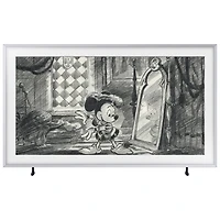 Téléviseur intelligent Tizen HDR QLED UHD 4K 75 po The Frame de Samsung (QN75LS03BSFXZC) - Édition Disney - 2023