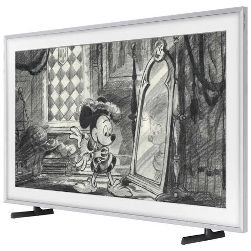 Téléviseur intelligent Tizen HDR QLED UHD 4K 75 po The Frame de Samsung (QN75LS03BSFXZC) - Édition Disney - 2023